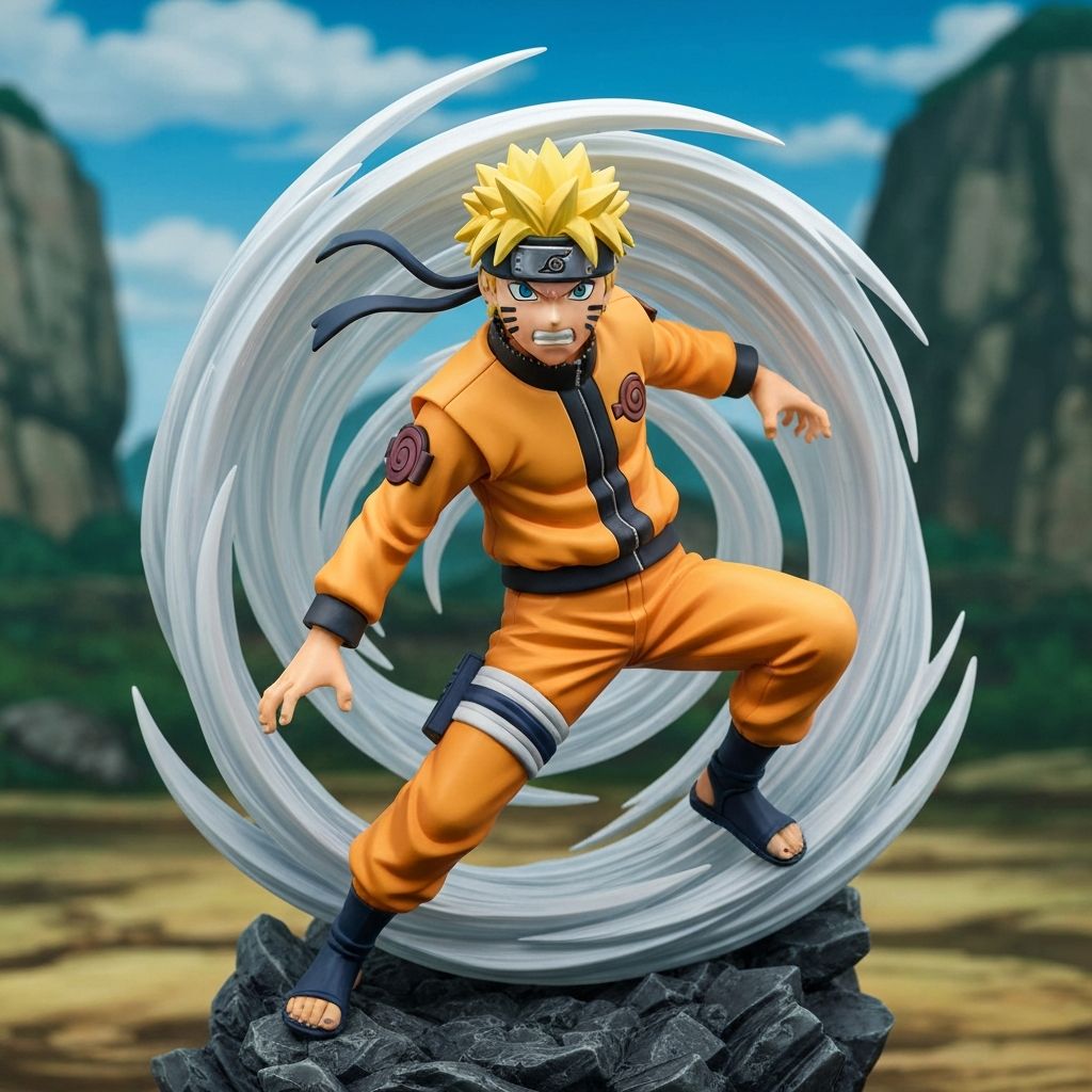 나루토 우즈마키 나루토 선인모드 스태츄