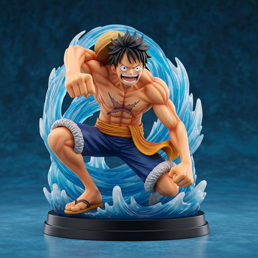 원피스 루피 기어5 피규어 1/8 스케일
