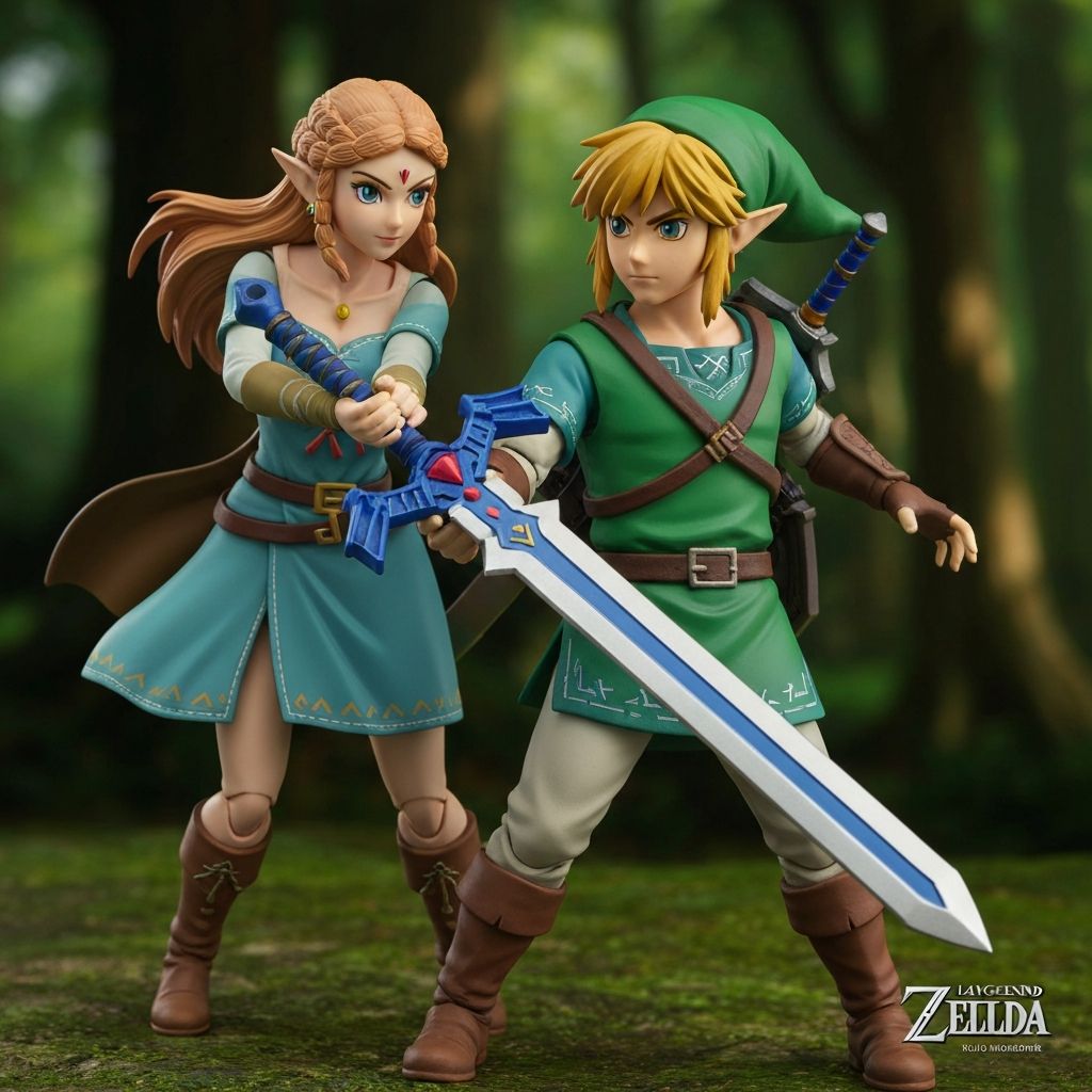 젤다의 전설 링크 마스터소드 디오라마
